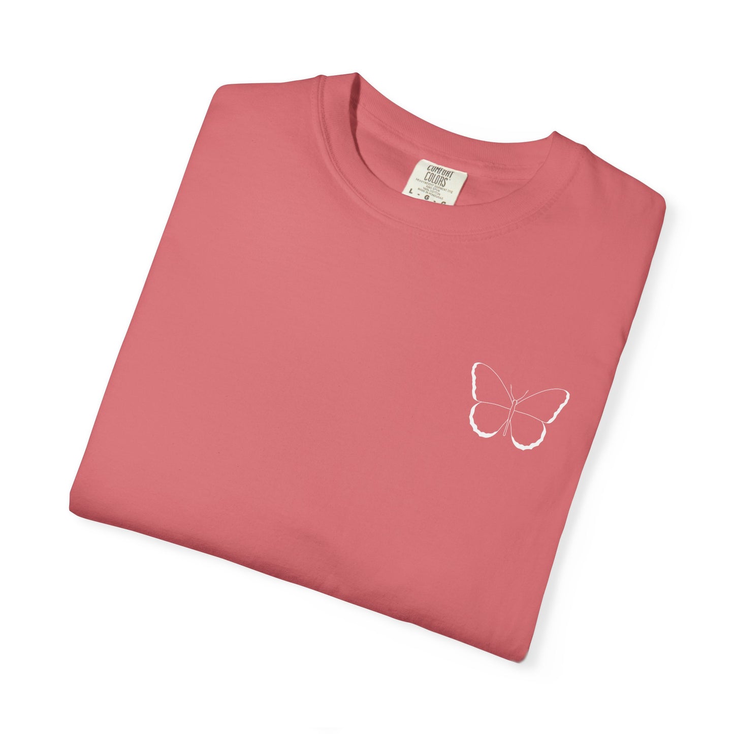 Butterfly Graphic Unisex T-Shirt, Nature Lover Gift, Casual Wear, Eco-Friendly Tee, Relaxed Fit, Comfort Colors