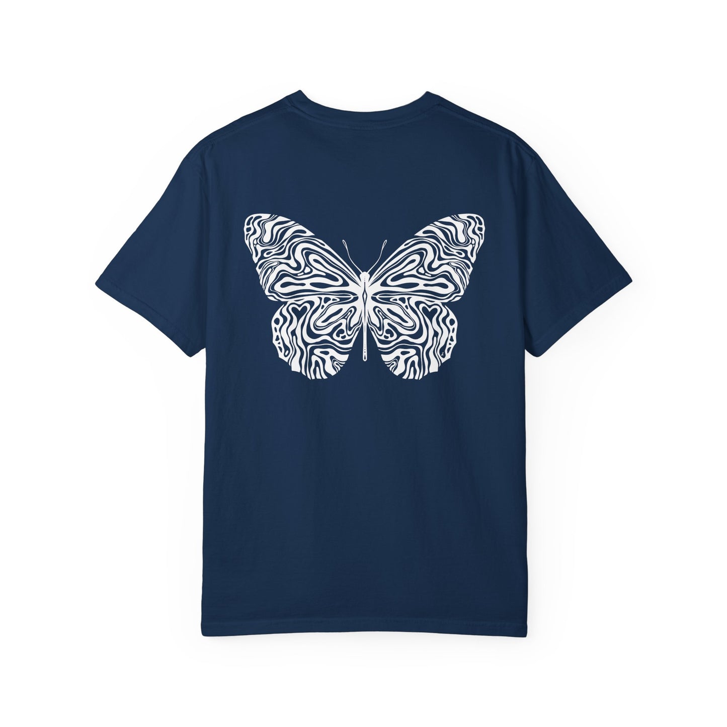 Butterfly Graphic Unisex T-Shirt, Nature Lover Gift, Casual Wear, Eco-Friendly Tee, Relaxed Fit, Comfort Colors