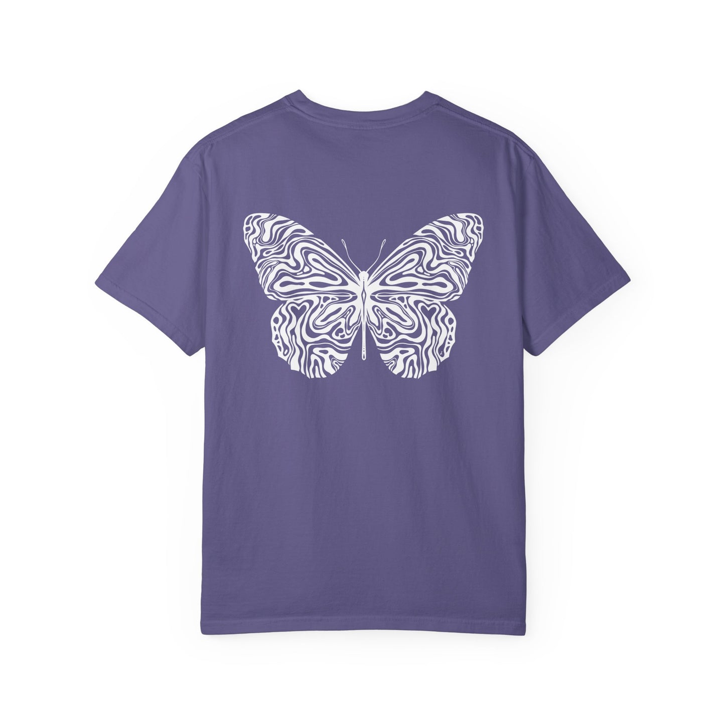 Butterfly Graphic Unisex T-Shirt, Nature Lover Gift, Casual Wear, Eco-Friendly Tee, Relaxed Fit, Comfort Colors