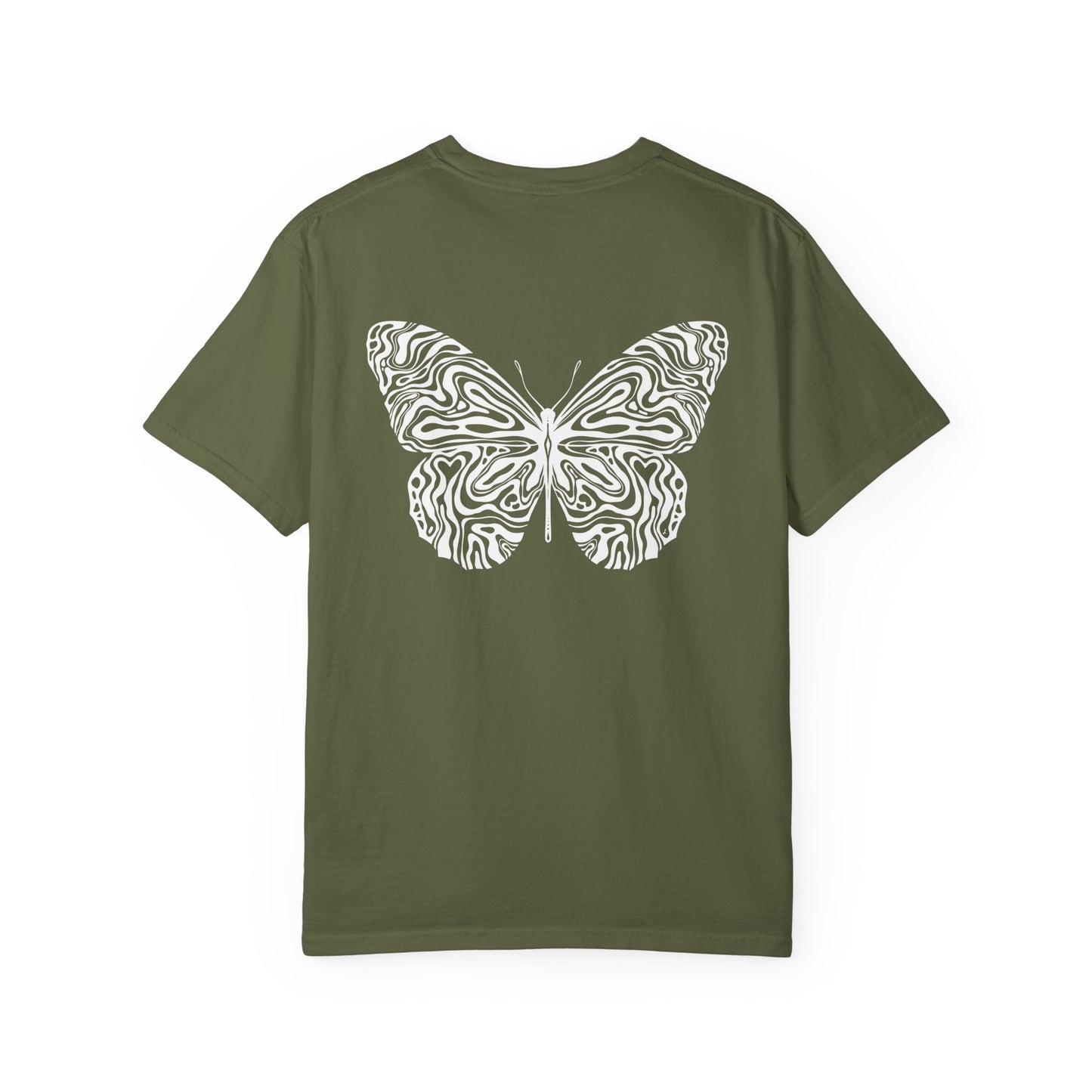 Butterfly Graphic Unisex T-Shirt, Nature Lover Gift, Casual Wear, Eco-Friendly Tee, Relaxed Fit, Comfort Colors
