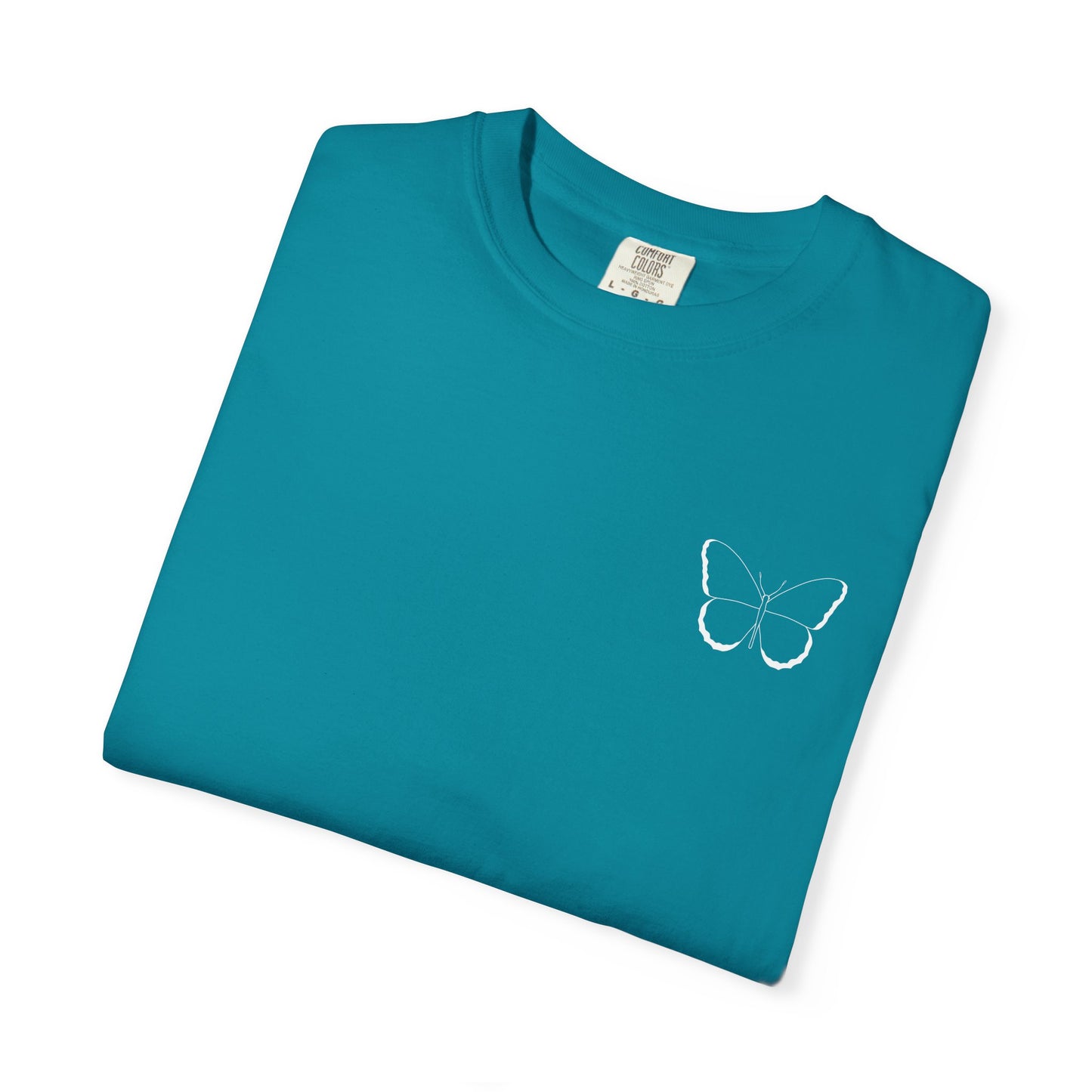 Butterfly Graphic Unisex T-Shirt, Nature Lover Gift, Casual Wear, Eco-Friendly Tee, Relaxed Fit, Comfort Colors