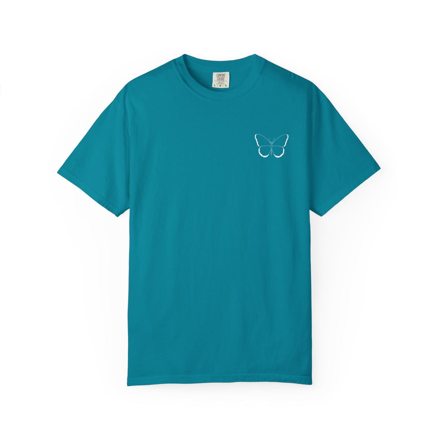 Butterfly Graphic Unisex T-Shirt, Nature Lover Gift, Casual Wear, Eco-Friendly Tee, Relaxed Fit, Comfort Colors