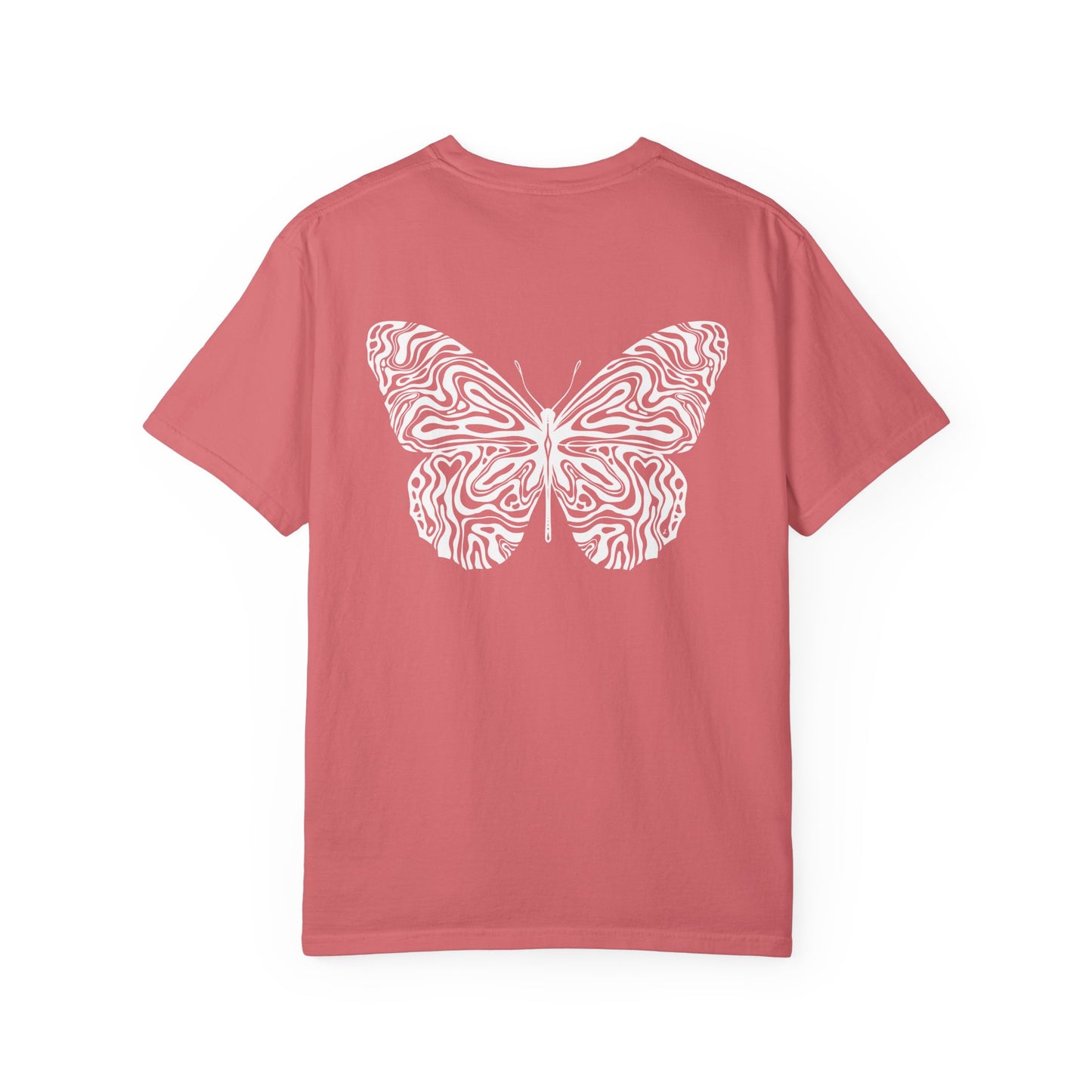 Butterfly Graphic Unisex T-Shirt, Nature Lover Gift, Casual Wear, Eco-Friendly Tee, Relaxed Fit, Comfort Colors