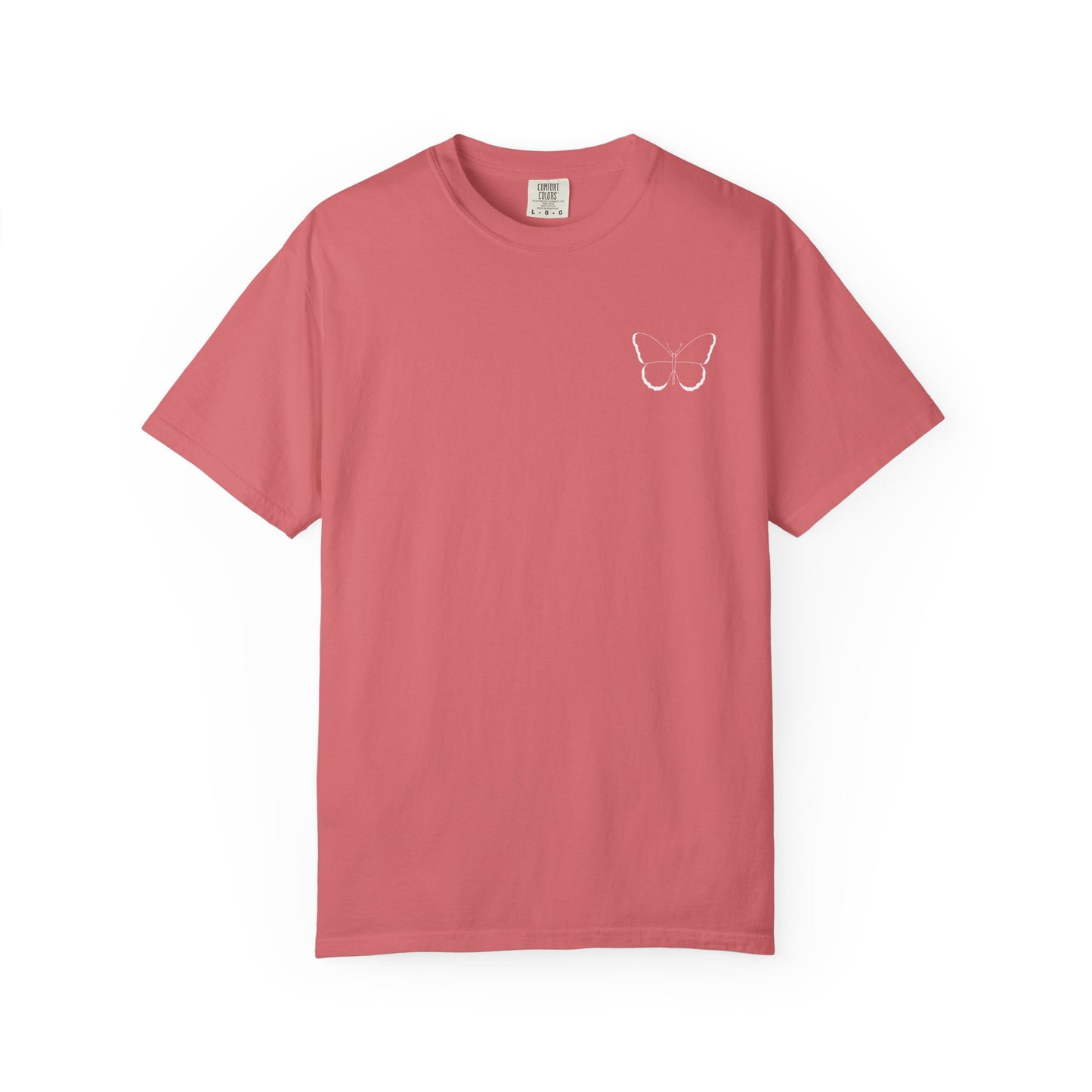Butterfly Graphic Unisex T-Shirt, Nature Lover Gift, Casual Wear, Eco-Friendly Tee, Relaxed Fit, Comfort Colors
