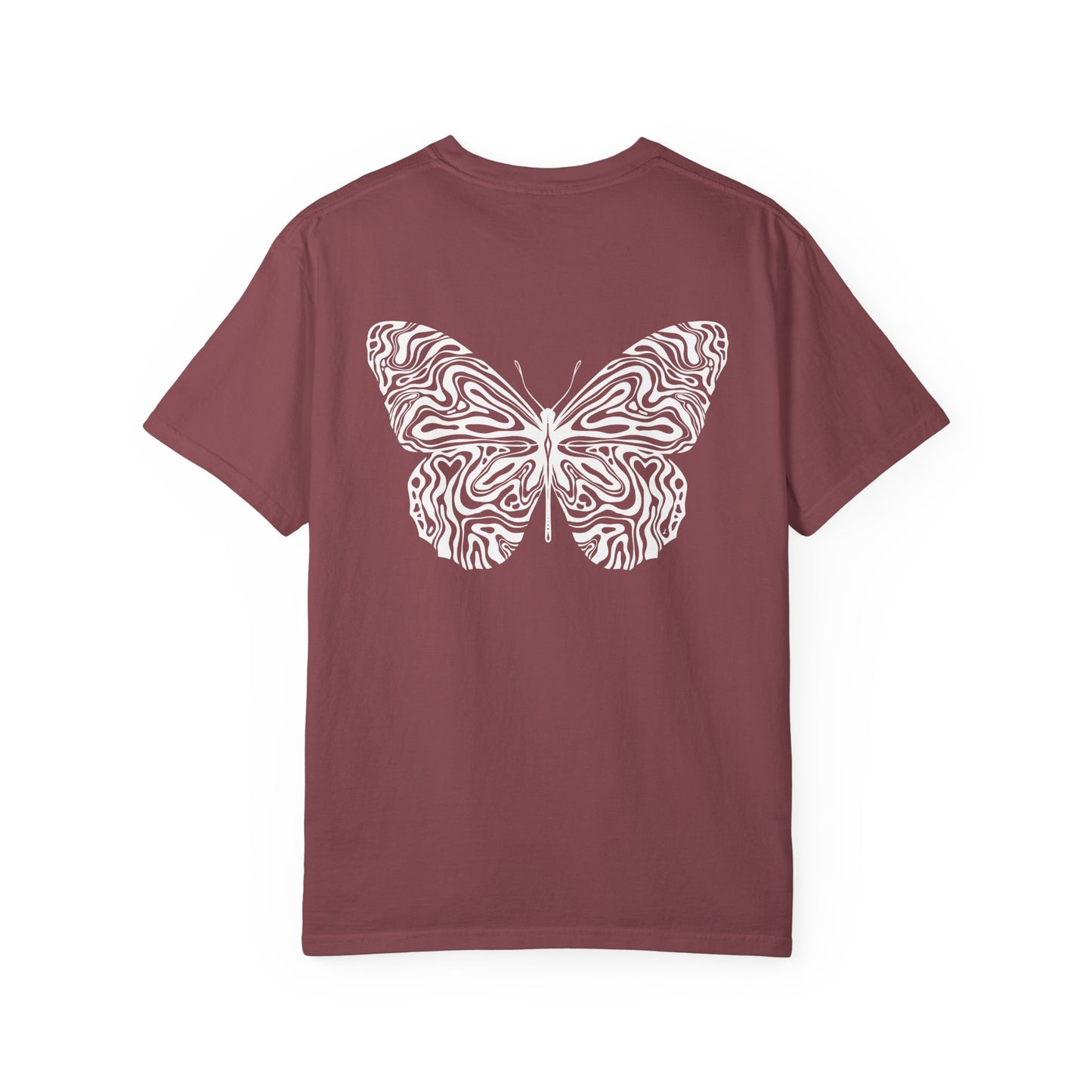 Butterfly Graphic Unisex T-Shirt, Nature Lover Gift, Casual Wear, Eco-Friendly Tee, Relaxed Fit, Comfort Colors