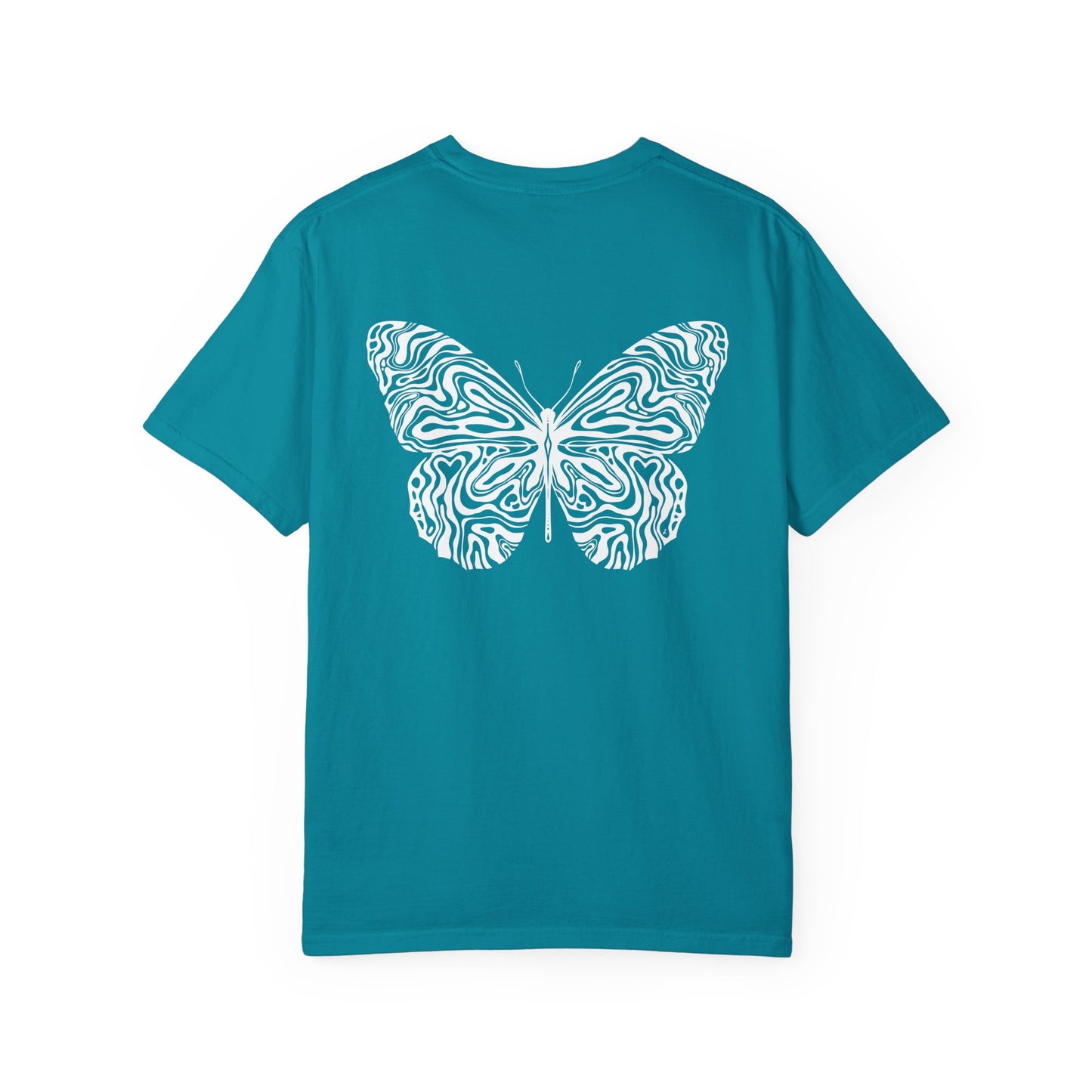 Butterfly Graphic Unisex T-Shirt, Nature Lover Gift, Casual Wear, Eco-Friendly Tee, Relaxed Fit, Comfort Colors